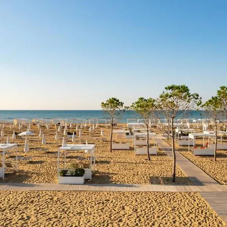 With A Pool And Garden In Bibione